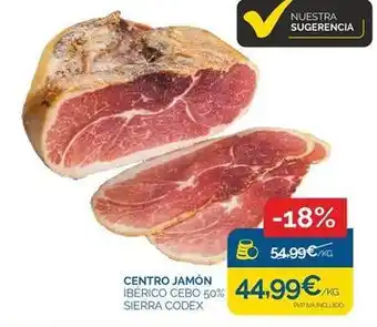 Cash Ecofamilia Centro jamón oferta