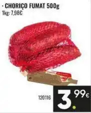 Family Cash Chorizo fumat oferta