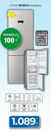 Tien 21 Bosch - combi kgn463da oferta
