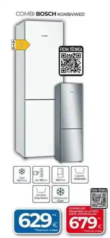 Tien 21 Bosch - combi kgn36vwed oferta
