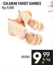 Family Cash Calamar farcit gambes oferta