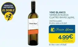 Cash Ecofamilia Cuatro rayas - vino blanco verdejo rueda oferta