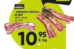 Family Cash Origen - xurrasco o costella de boví oferta