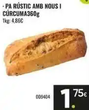 Family Cash Pa rústic amb nous i curcuma360g oferta