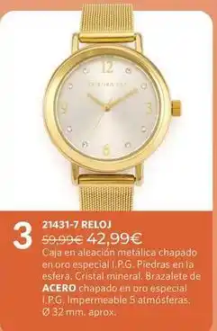 Cristian Lay Oro - 21431-7 reloj oferta