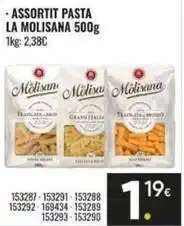 Family Cash La molisana - assortit pasta oferta