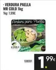 Family Cash Verdura paella oferta