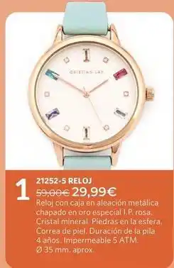 Cristian Lay Oro - reloj oferta