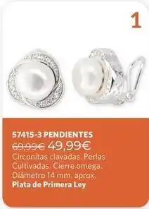 Cristian Lay Omega - 57415-3 pendientes oferta