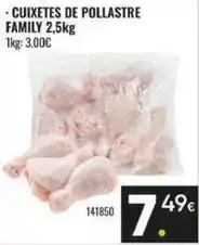 Family Cash Family - cuixetes de pollastre oferta