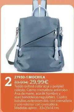 Cristian Lay Oxford - mochilas oferta