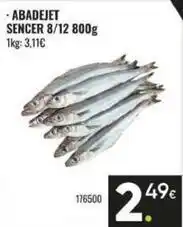 Family Cash Abadajet sencer 8/12 oferta