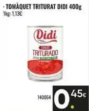Family Cash Didi - tomàquet triturat oferta