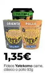 Comerco Cash & Carry Yatekomo - fideos carne, clásico o pollo oferta