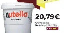 Comerco Cash & Carry Nutella - crema cacao plastico oferta