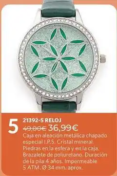 Cristian Lay Cristal - reloj caja en alacción metalica chapado especial oferta