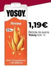 Comerco Cash & Carry Yosoy - bebida de avena oferta