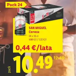 Lidl SAN MIGUEL Cerveza oferta
