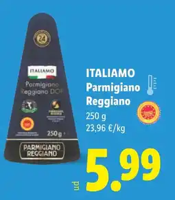 Lidl ITALIAMO Parmigiano Reggiano oferta