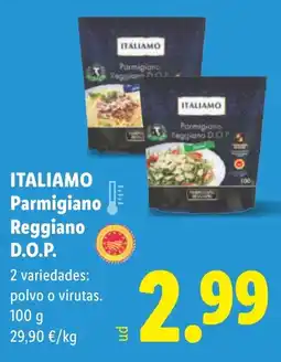 Lidl ITALIAMO Parmigiano Reggiano D.O.P. oferta