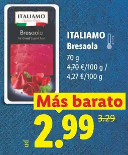 Lidl ITALIAMO Bresaola oferta