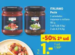 Lidl ITALIAMO Pesto oferta