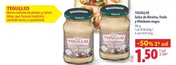 Lidl TIGULLIO Salsa de Ricotta, Trufa y Pimienta negra oferta