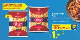 Lidl ALBERTO POIATTI Pasta oferta