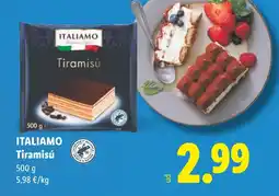 Lidl ITALIAMO Tiramisú oferta