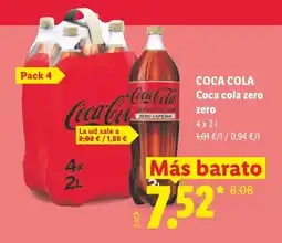 Lidl COCA COLA Coca cola zero oferta