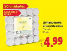 Lidl LIVARNO HOME Velas perfumadas oferta