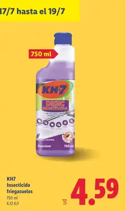 Lidl KH7 Insecticida friegasuelos oferta