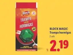 Lidl BLOCK MAGIC Trampa hormigas oferta