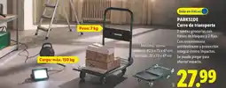 Lidl PARKSIDE Carro de transporte oferta