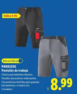 Lidl PARKSIDE Pantalón de trabajo oferta