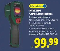 Lidl PARKSIDE Cámara termográfica oferta
