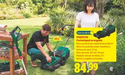 Lidl PARKSIDE Cortacésped recargable oferta