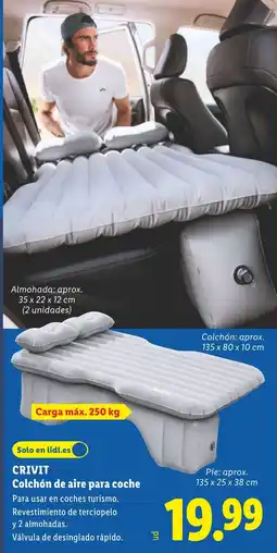 Lidl CRIVIT Colchón de aire para coche oferta
