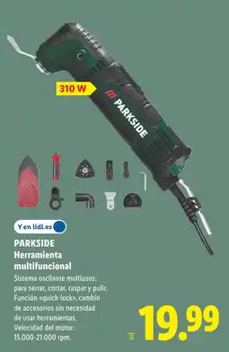 Lidl PARKSIDE Herramienta multifuncional oferta