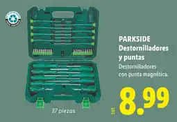 Lidl PARKSIDE Destornilladores y puntas oferta