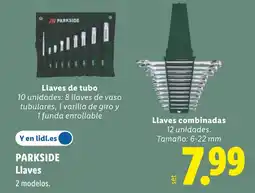 Lidl PARKSIDE Llaves oferta