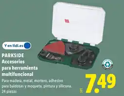 Lidl PARKSIDE Accesorios para herramienta multifuncional oferta