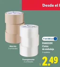 Lidl PARKSIDE Cintas de embalaje oferta