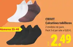 Lidl CRIVIT Calcetines tobilleros oferta