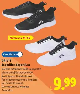 Lidl CRIVIT Zapatillas deportivas oferta