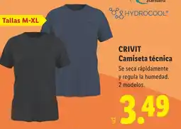 Lidl CRIVIT Camiseta técnica oferta