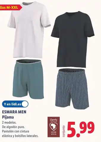 Lidl ESMARA MEN Pijama oferta