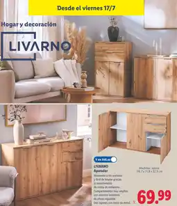 Lidl LIVARNO Aparador oferta