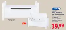 Lidl LIVARNO Banco con espacio oferta