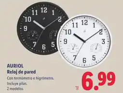 Lidl AURIOL Reloj de pared oferta